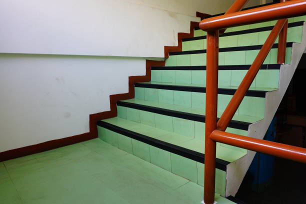 istock Flight of stairs in a building 682299108