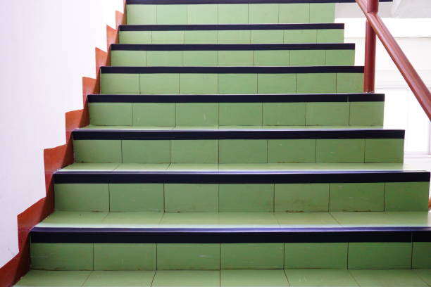 istock Flight of stairs in a building 682299162