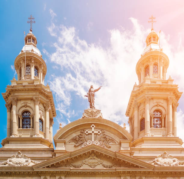 istock Metropolitan Cathedral of Santiago, Chile 682305442