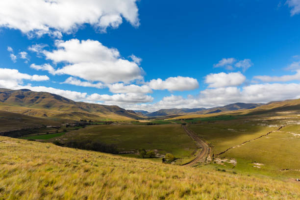 istock Dirt road down in the valley 682318720