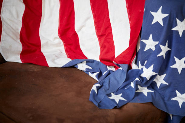 istock American flag for Memorial Day 682333172