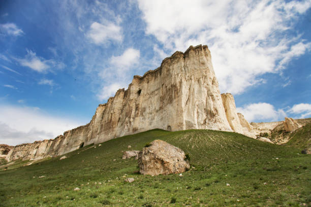 istock White Rock Ak-Kaya in Crimea 682333198