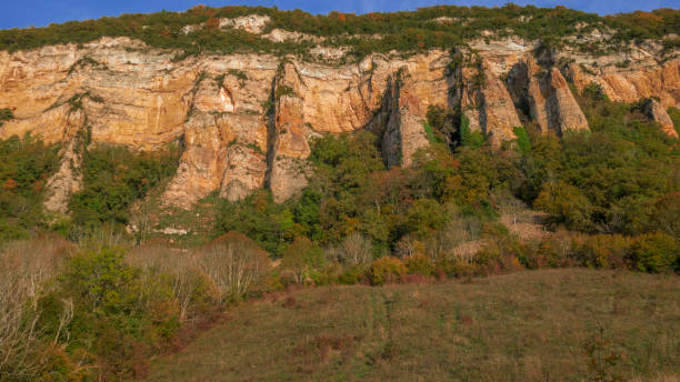 istock The cliffs of Bugey in autumn 682336700