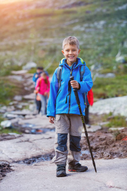 istock Hiking boy in the mountains 682366706