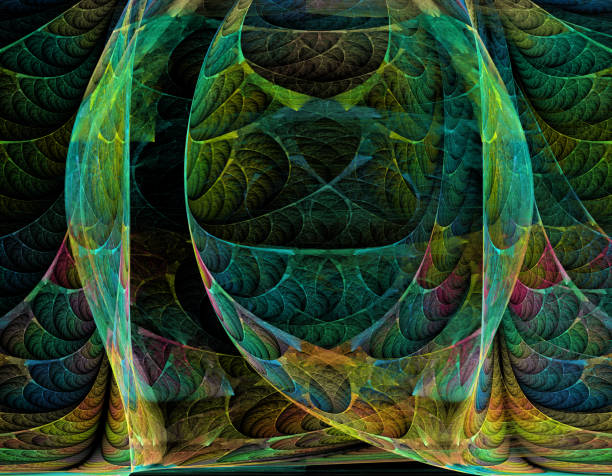 istock Colorful abstract fractal illustration 682381580