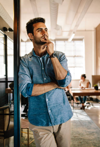 istock Thoughtful young male at startup office 682384776