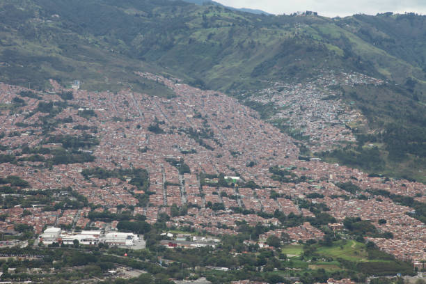 istock Medellin slums, Colombia 682394960