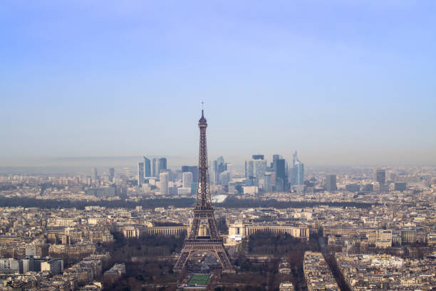 istock Eiffel Tower and Paris cityscape 682399382