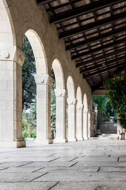 istock Church of visitation collonade 682403464