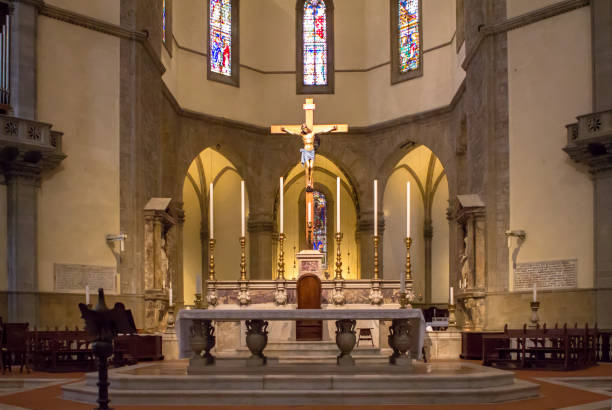 istock Inside Interior of Santa Maria del Fiore, Florence 682406014