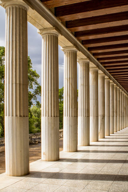 istock Restored Stoa of Attalos, Athens, Greece 682408972