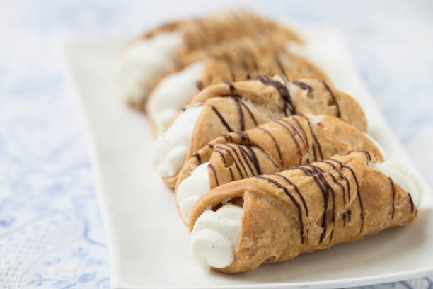 istock Sweet Stuffed Pastry Treats 682409258