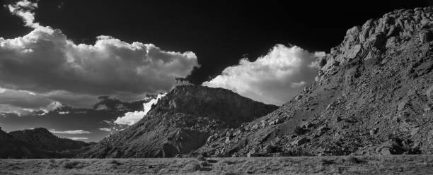 istock New Mexico Landscape Black and White 682417104
