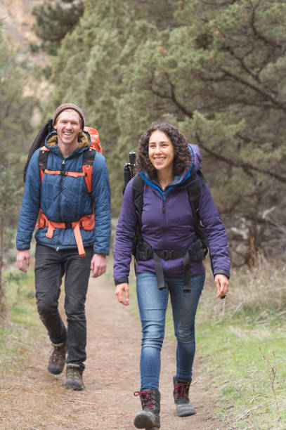 istock Good friends out on a backpacking adventure together 682432656