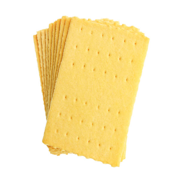 istock pile of buttered bread isolated on white 682434766