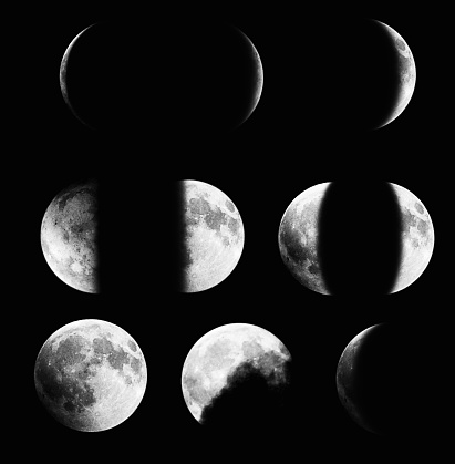 Moon, Gibbous Moon, Calendar, Full Moon, Supermoon, Star - Space, Halloween, Space