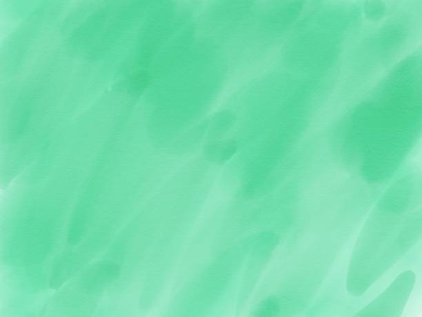 istock soft-color vintage pastel abstract watercolor background with colored (shades of green color), illustration, copy space 682440420