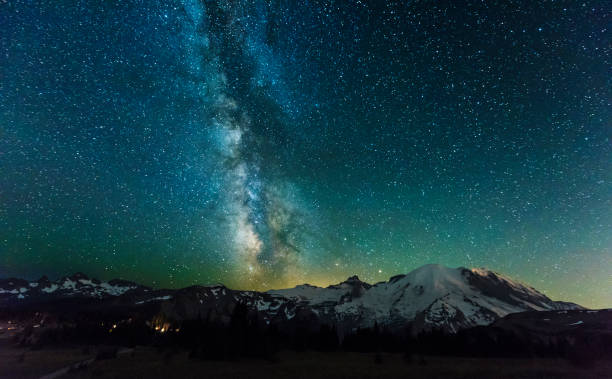 istock Milky Way over Mt Rainier 682440882