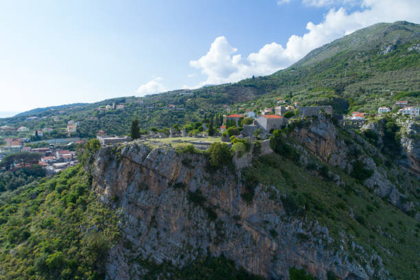 istock aerial view of Old town Bar 682468926