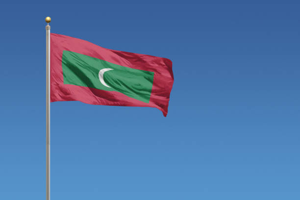 istock Flag of Maldives 682475164