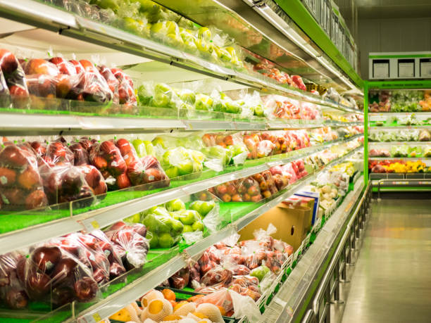 fruits in supermarket