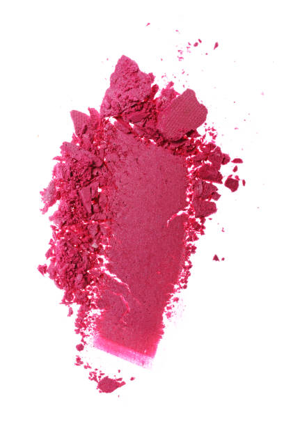 istock Stroke of crushed shiny pink eyeshadow 682496730