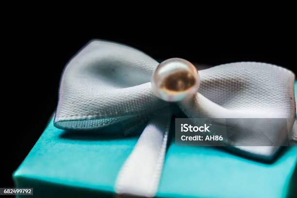 Gift Box Stock Photo - Download Image Now - Adult, Anniversary, Blue