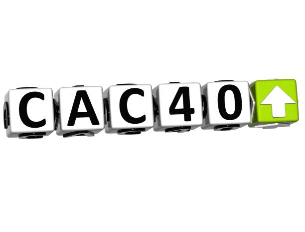 3D CAC40 Stock Market Block text 3D CAC40 Stock Market Block text on white background cac40 stock pictures, royalty-free photos & images