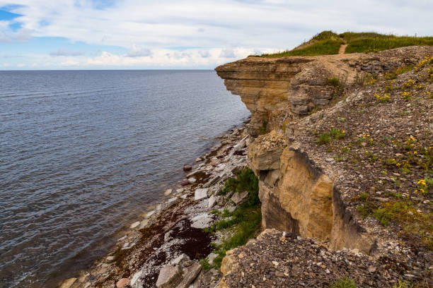 istock Cliffs at the coast in Paldiski, Estonia 682516030