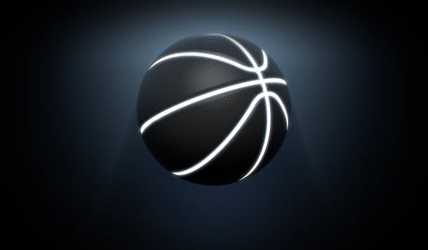 istock Futuristic Neon Sports Ball 682532876