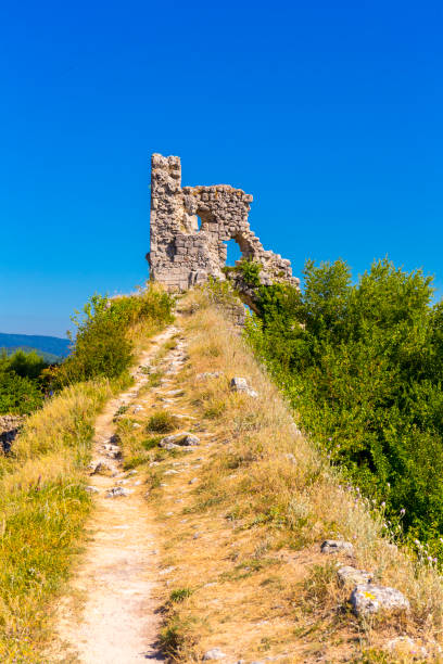 istock View on medieval fortress Mangup Kale 682535770