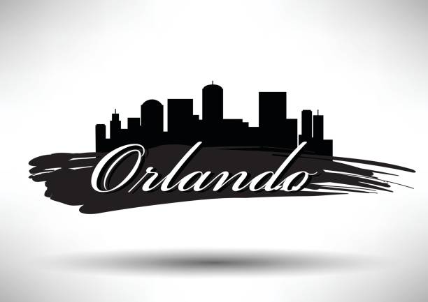 istock Vector Graphic Design of Orlando City Skyline 682539416
