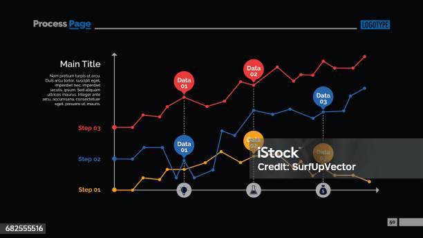 3 Point Rule Graph Three Point Charts Slide Template Stock Illustration - Download Image ...