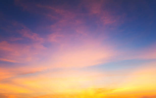 istock A colorful sunset sky over the sea. 682556620