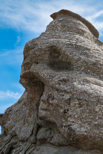 istock A face carved in nature in Bucegi 682574962
