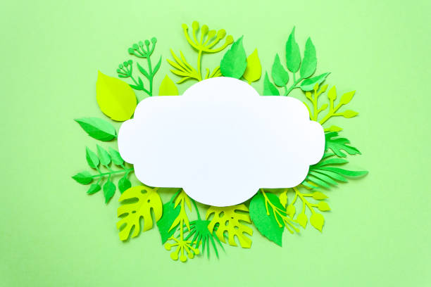 istock Trendy Summer Tropical Leaves 682596860