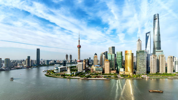 istock Urban landscape of Shanghai 682609264