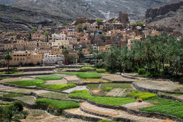 Bald Sayt village in the mountains of Oman