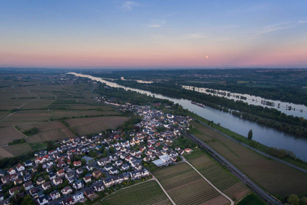 istock Aerial view Hattenheim, Eltville, Germany 682617650