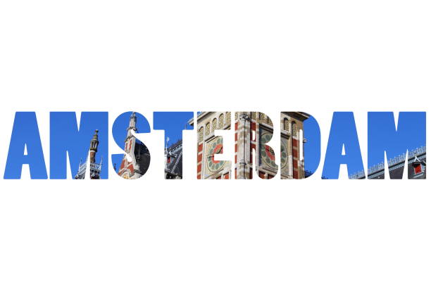 istock Word AMSTERDAM House architecture 682618226
