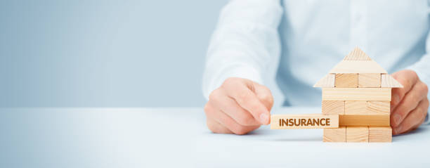 istock Property insurance protection concept 682618890