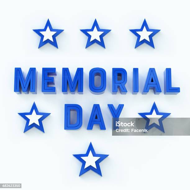 Happy Memorial Day Usa Stock Photo - Download Image Now - No People, Photography, Russia