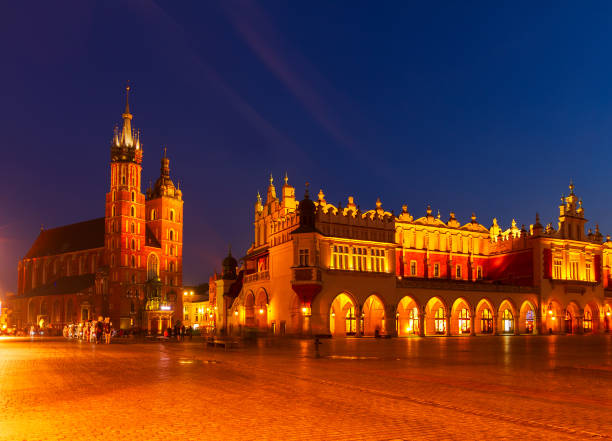 istock Market square in Krakow, Poland 682628718