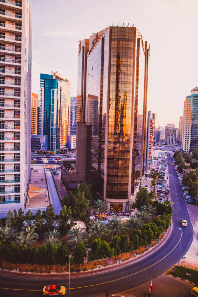 istock Sunset On The City Of  Dubai 682637112