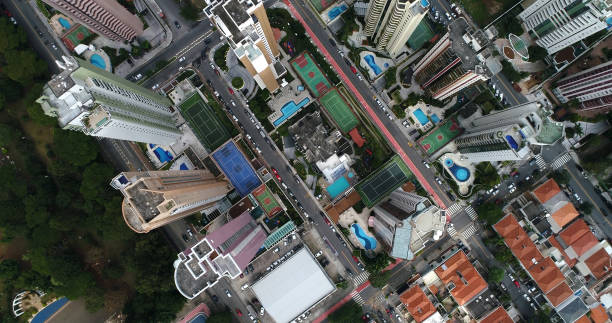 Top View of Street