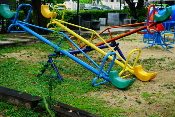 istock Seesaw board in the playground 682680084