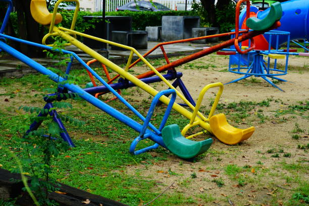 istock Seesaw board in the playground 682680142
