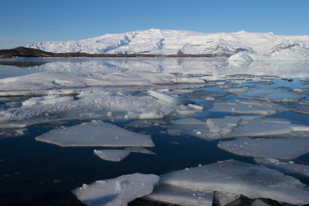 Glacier lagoon Great glacier lagoon in Iceland iceberg dramatic sky wintry landscape mountain stock pictures, royalty-free photos & images