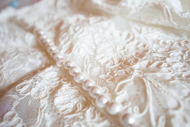 the gorgeous wedding dress in the shop window
