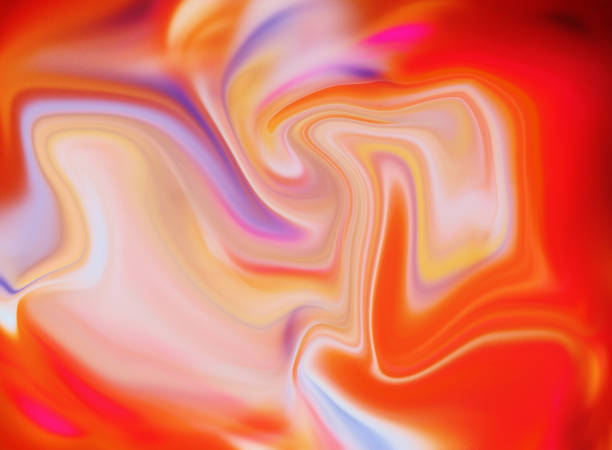 istock Colorful psychedelic liquefied background 682697730